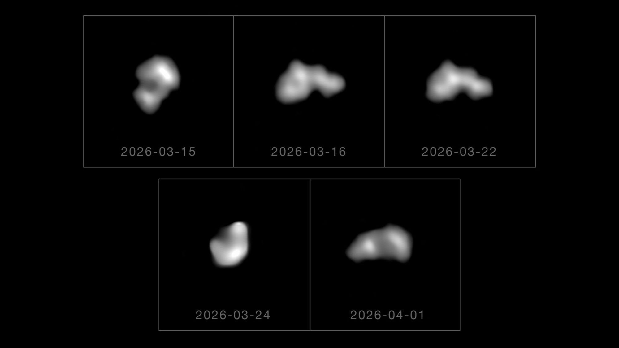 Asteroid Tiga Kepala Pertama di Tata Surya