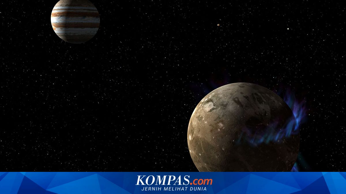 Ganymede, Bulan Terbesar Jupiter dengan Medan Magnet Unik