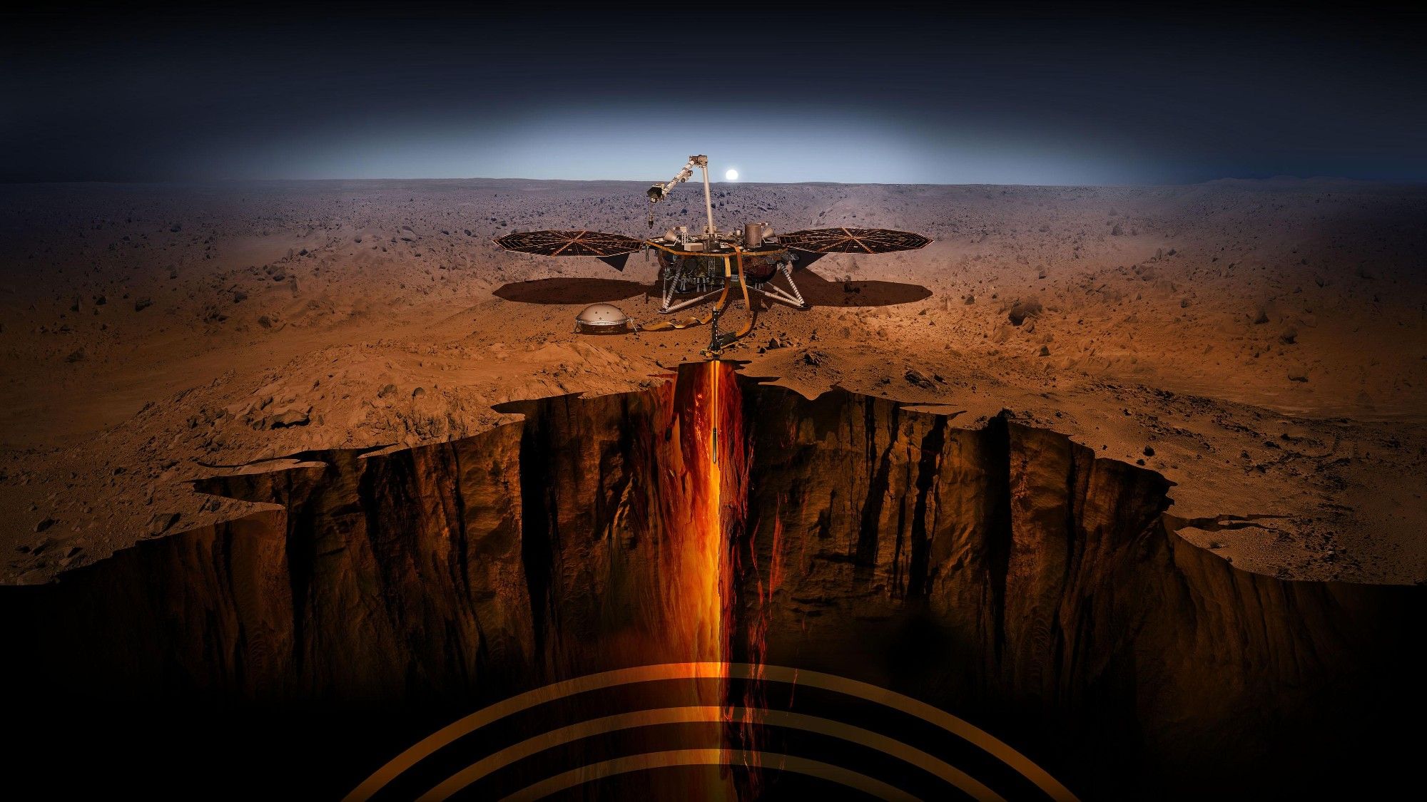 Mars Pernah Dipenuhi Lautan Magma yang Membuat Planet Merah Menjadi Tempat yang Layak Huni
