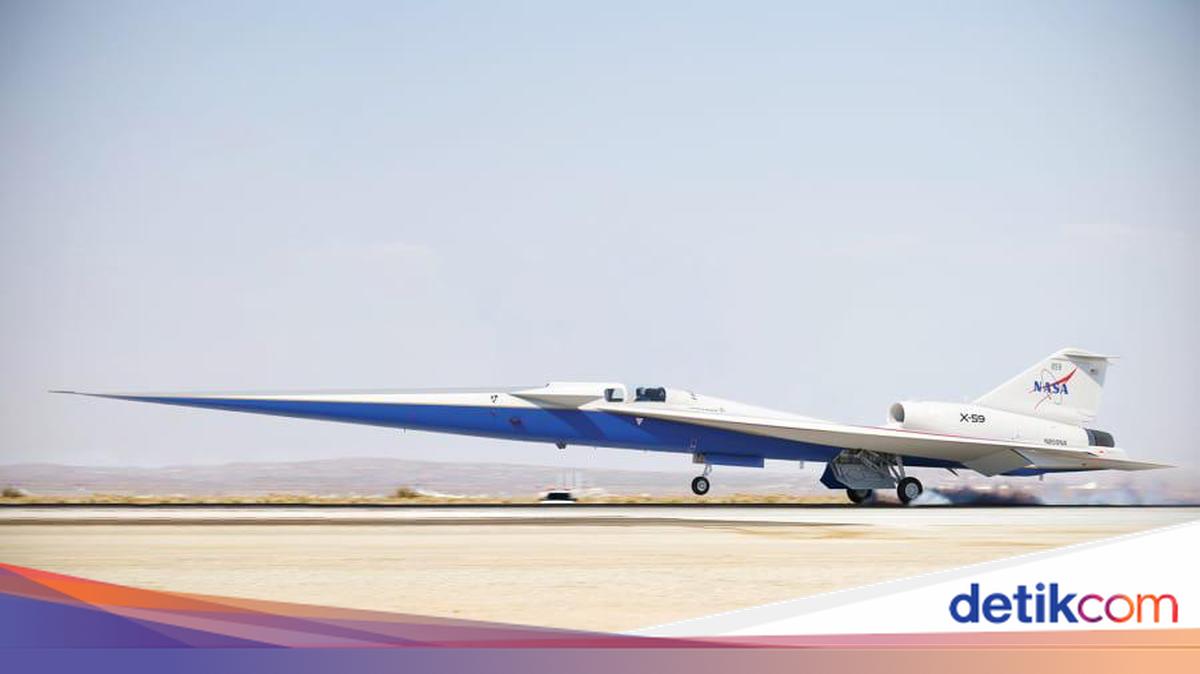 Pesawat Supersonik NASA X-59: Membuka Era Baru Penerbangan
