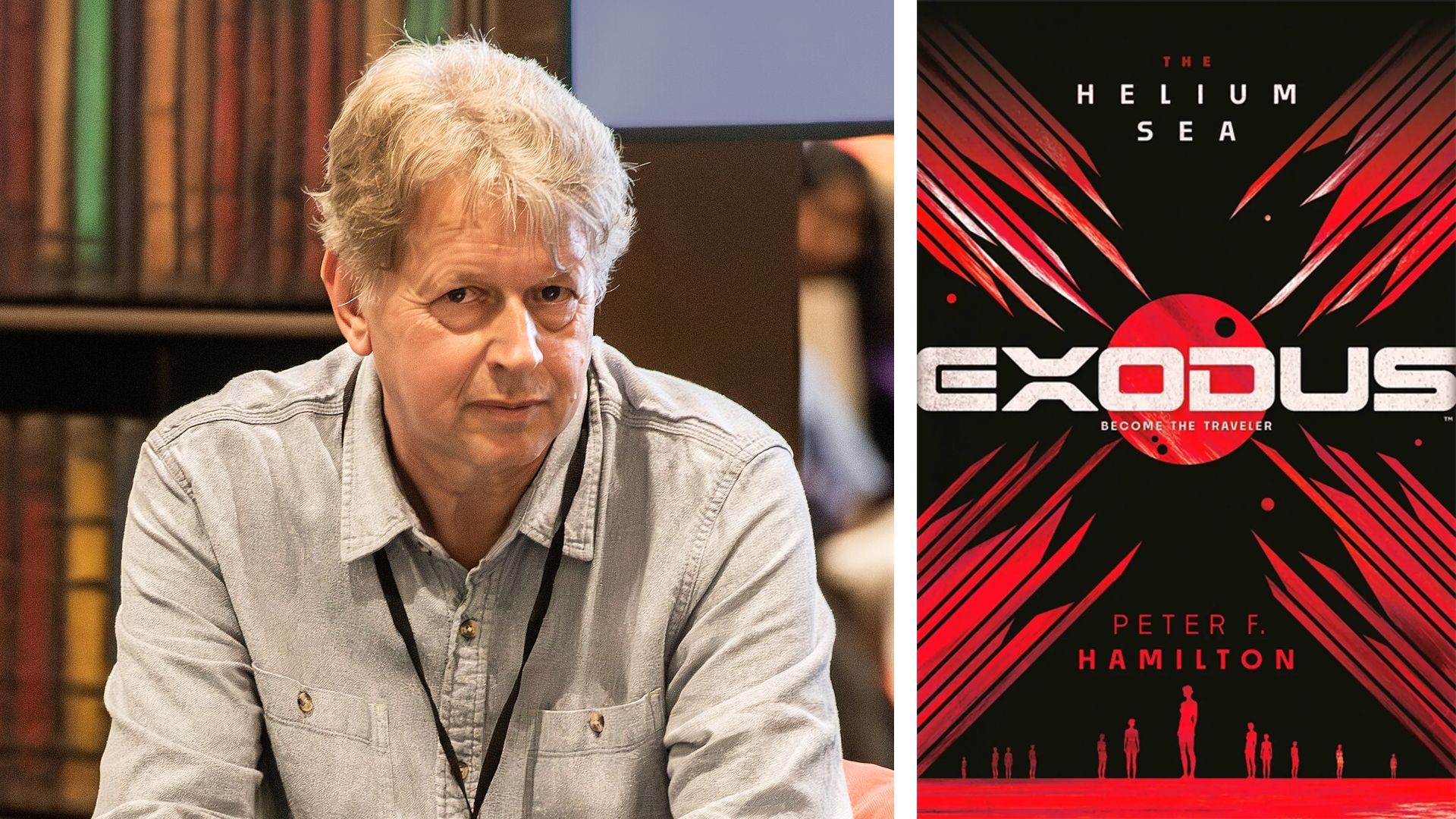 Peter F. Hamilton Menghidupkan Dunia "Exodus" dengan Novel Prekuel Kedua, "The Helium Sea"