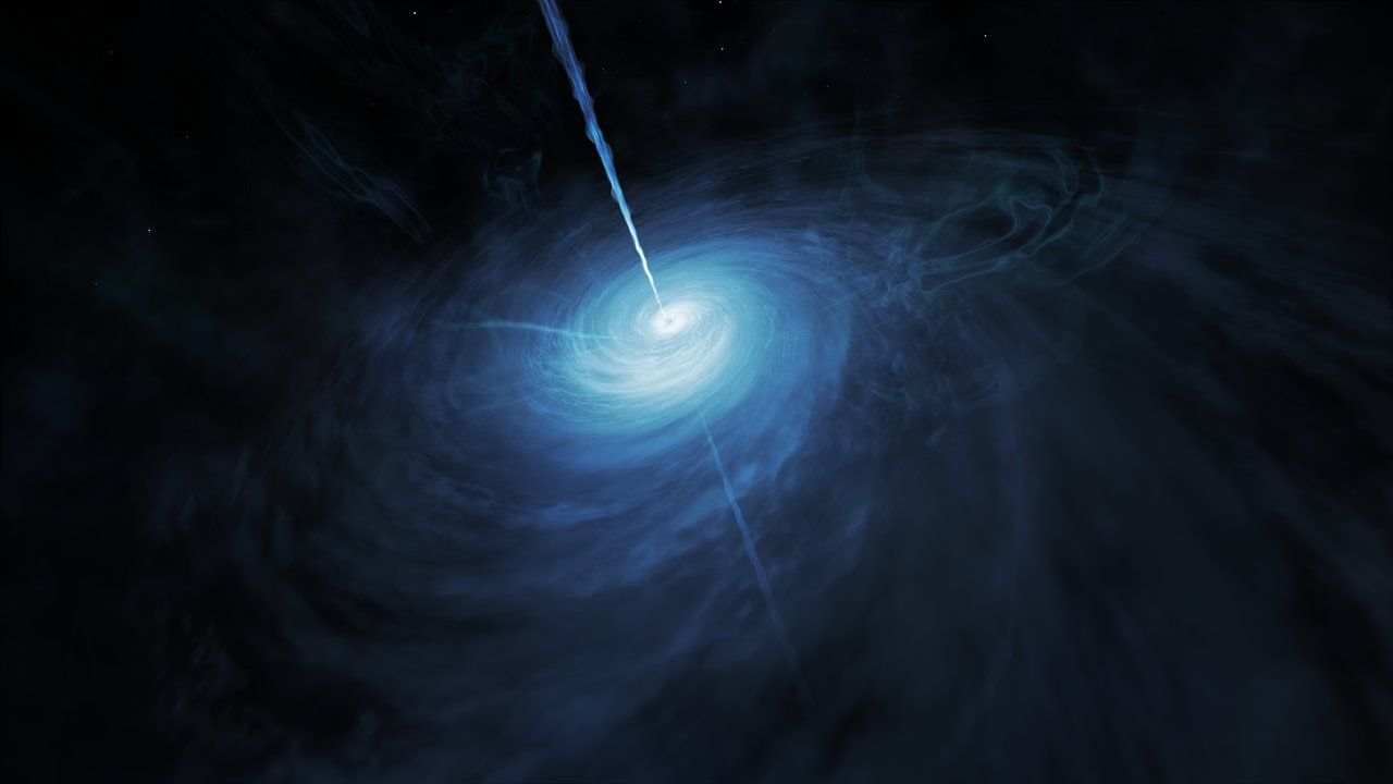 Quasar Tertua Mengungkap Rahasia Pembentukan Lubang Hitam